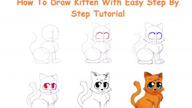 Photo of How To Draw Kitten With Easy Step By Step Tutorial