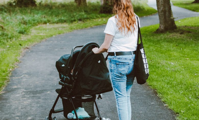 Jogging stroller for infants