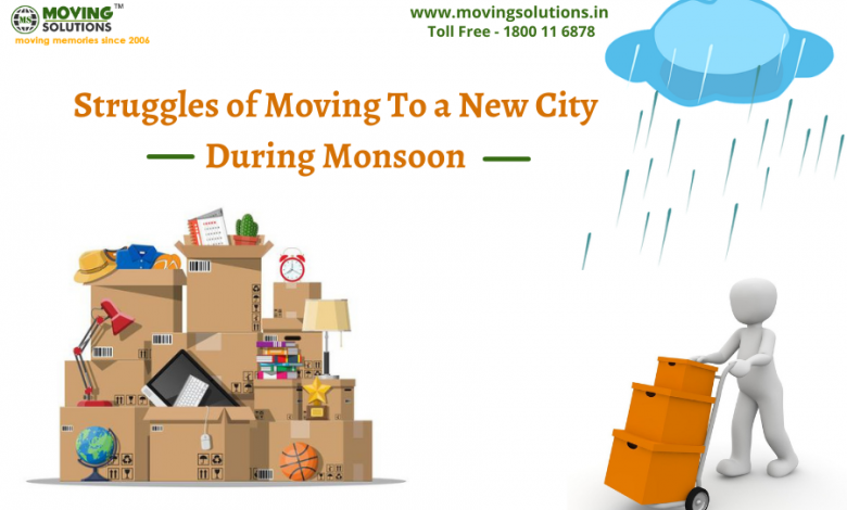 Struggles of Moving To a New City During Monsoon