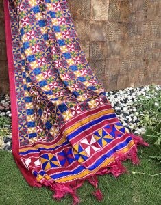 silk dupatta