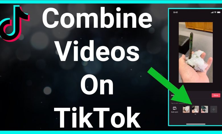 combine video tiktok