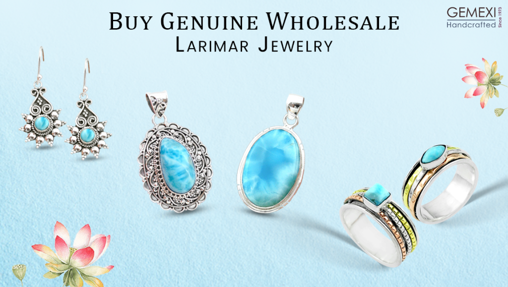 Buy Genuine wholesale Larimar Jewelry