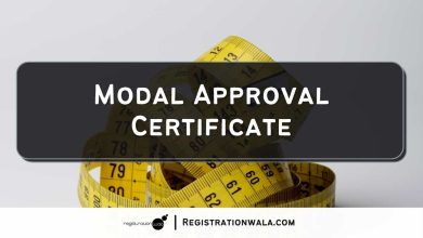 Photo of Model Approval Certificate for an Inch Tape