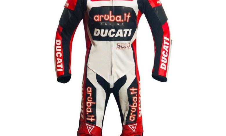 What are motorcycle racing suits made from?