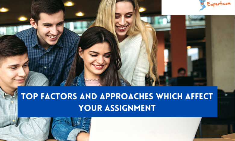 Top Factors and Approaches Which Affect Your Assignment