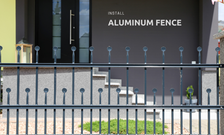 Aluminum fence