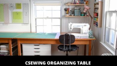 Photo of CSewing Organizing Table For Sewing!