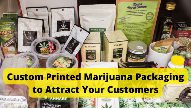 Photo of Custom Printed Marijuana Packaging